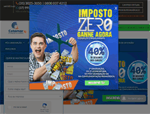 Tablet Screenshot of institutocotemar.com.br